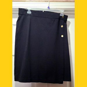 Liz Claiborne Carrer Black A line Skirt Plus Size 18